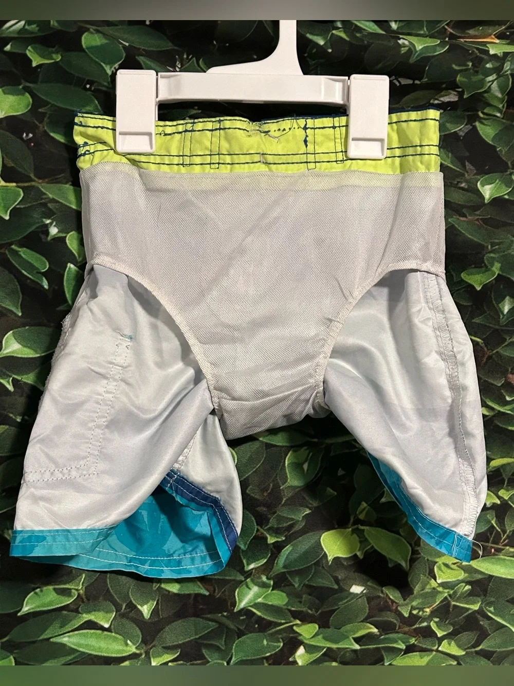 Oshkosh B’Gosh Mesh Lined Swim Trunks Blue Striped Boys 5